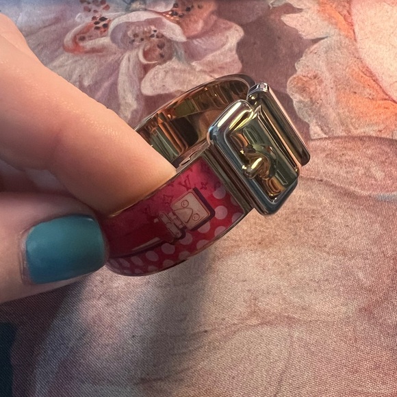 LOUIS VUITTON LV Brasserie Confidential BbangleNGLE bracelet GP Gold Pink Small - Picture 3 of 10